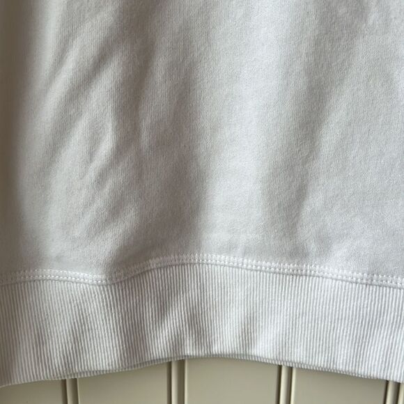 only Nordstrom White Sweatshirt Size Small - Picture 6 of 7